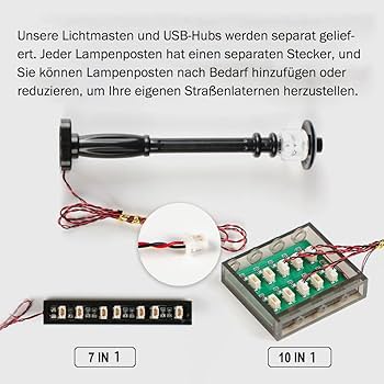 Amazon.com: TEDDOO 15 PCS City Street Light DIY LED Lighting